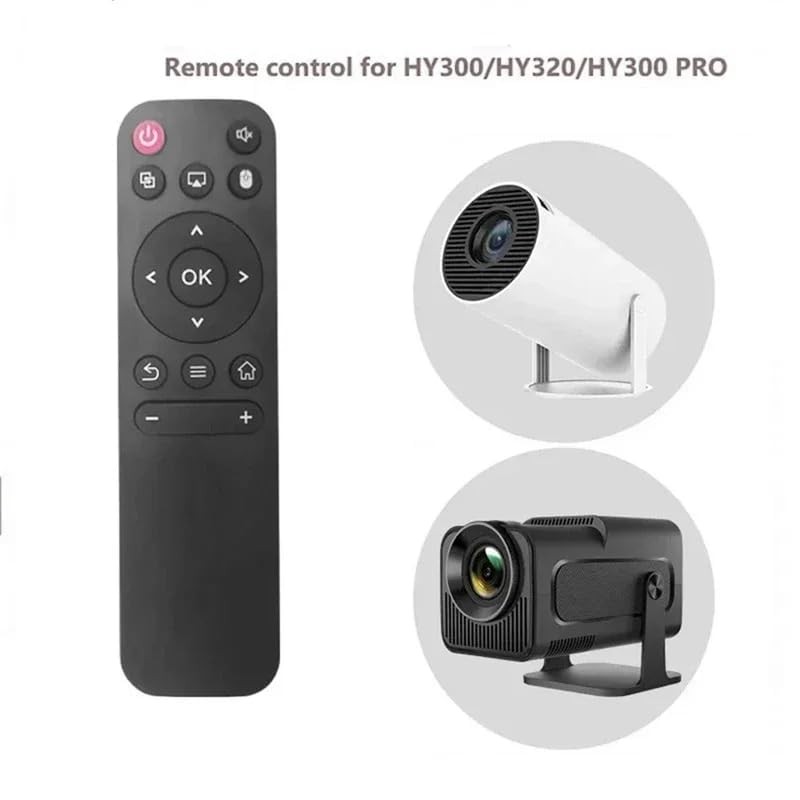 Original Replacement Remote Control for HY320/300Pro Projector & Gimbal Black