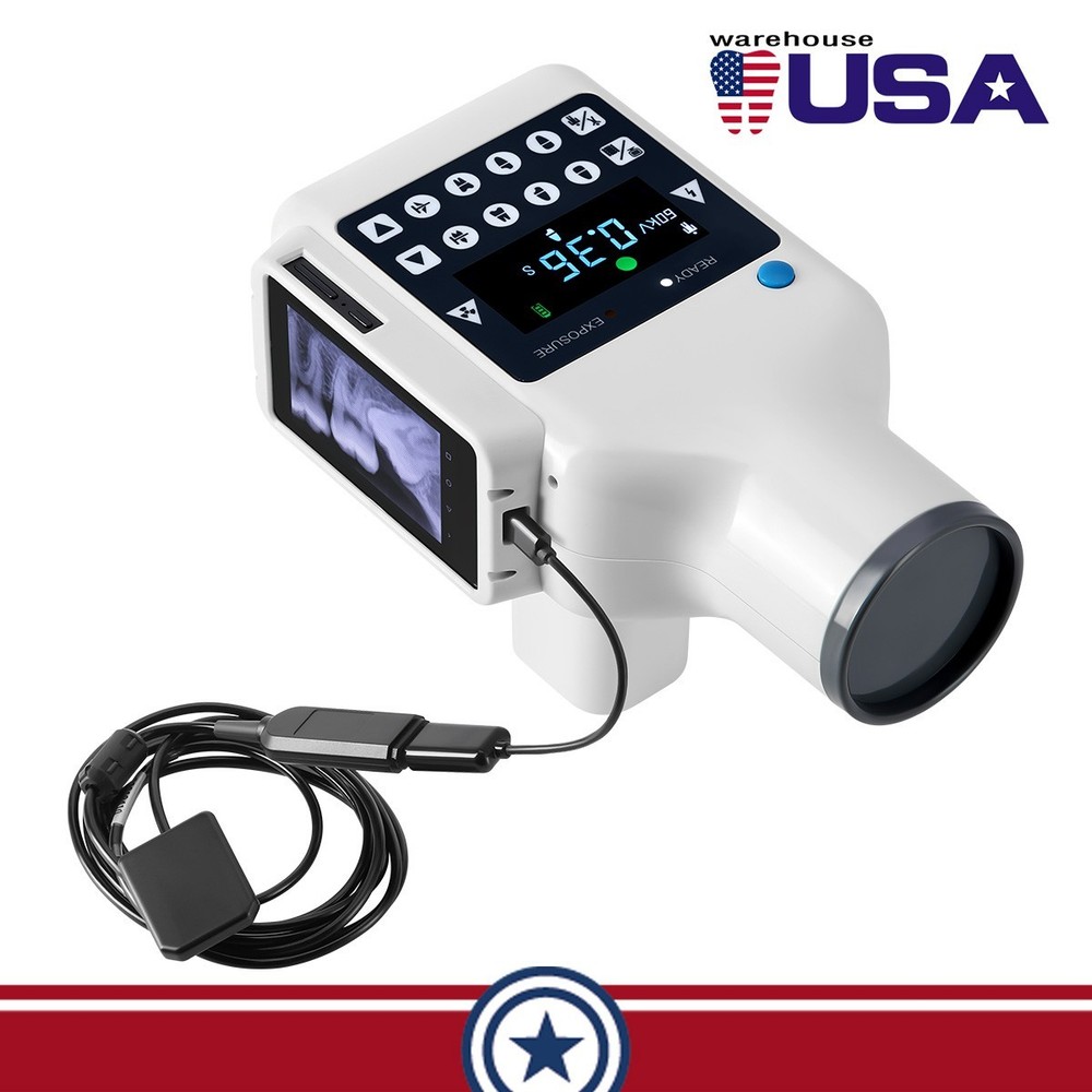 Dental X Portable Ray Digital Machine no Shield+ Sensor Size 1.0 Touch Screen