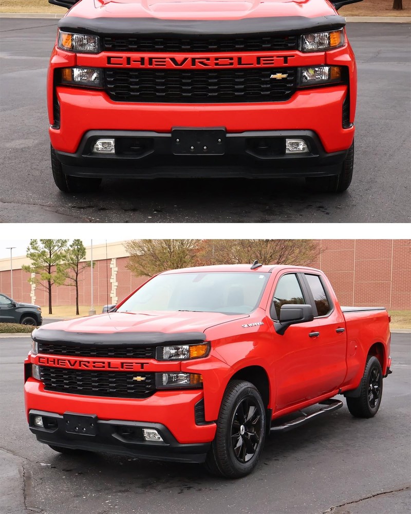 Front License Plate Frame for Chevy Silverado 1500 2019 2020 2021 2022 Front ...