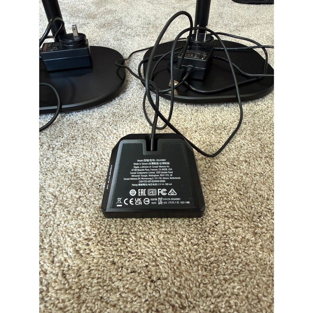 Elgato Streaming Bundle: 2 Key Light Air LED Panels + Stream Deck Mini 6-Key