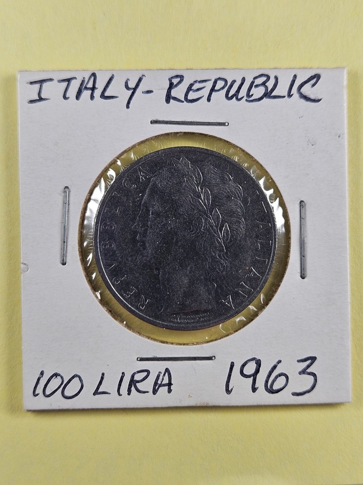 COINS - ITALY - 100 LIRA 1963