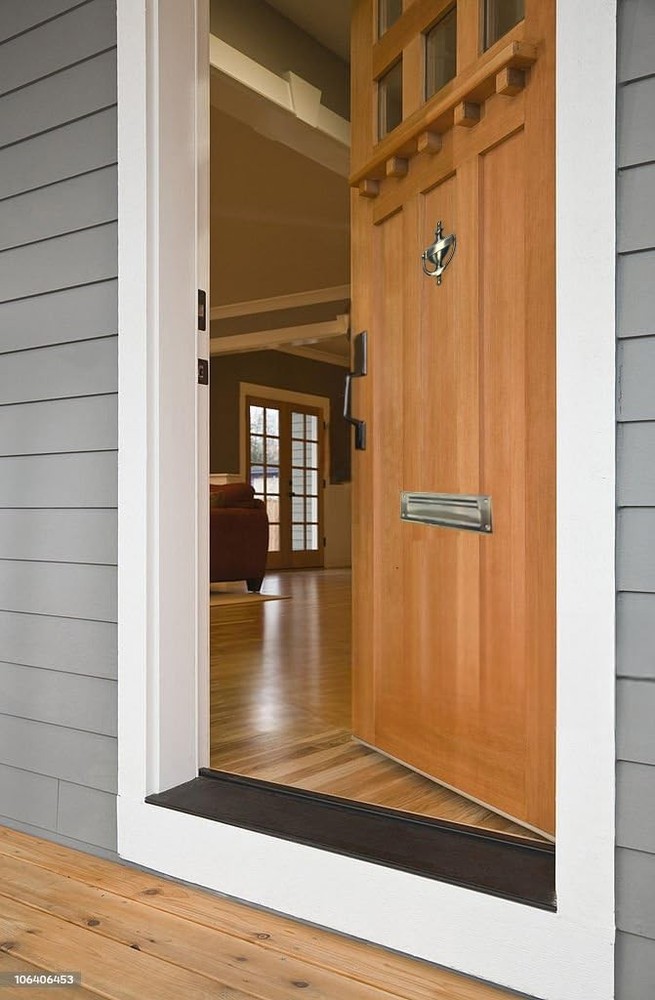 QCAA Solid Brass Mail Slot, with Solid Brass Interior Frame, 10" x 3", Antique B