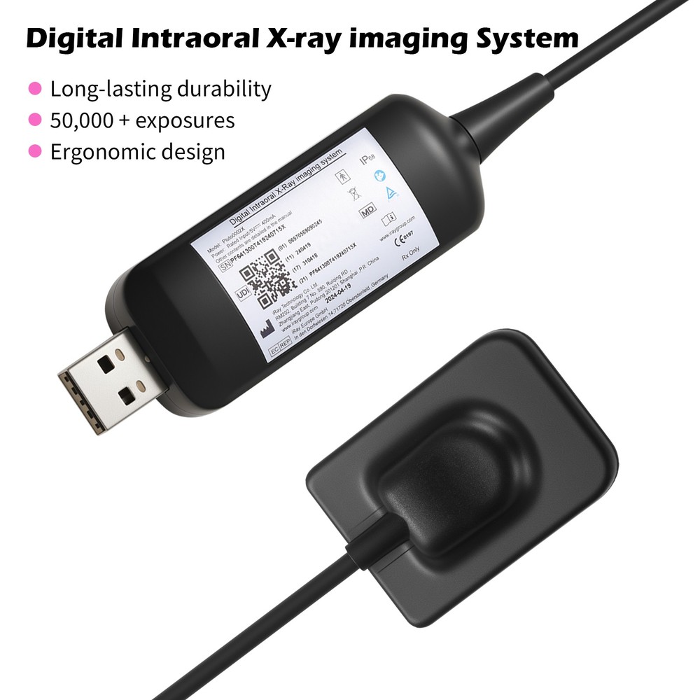 Dental X ray Sensor Digital Sensor Rayos Digital Imaging System Sensor w/ Holder