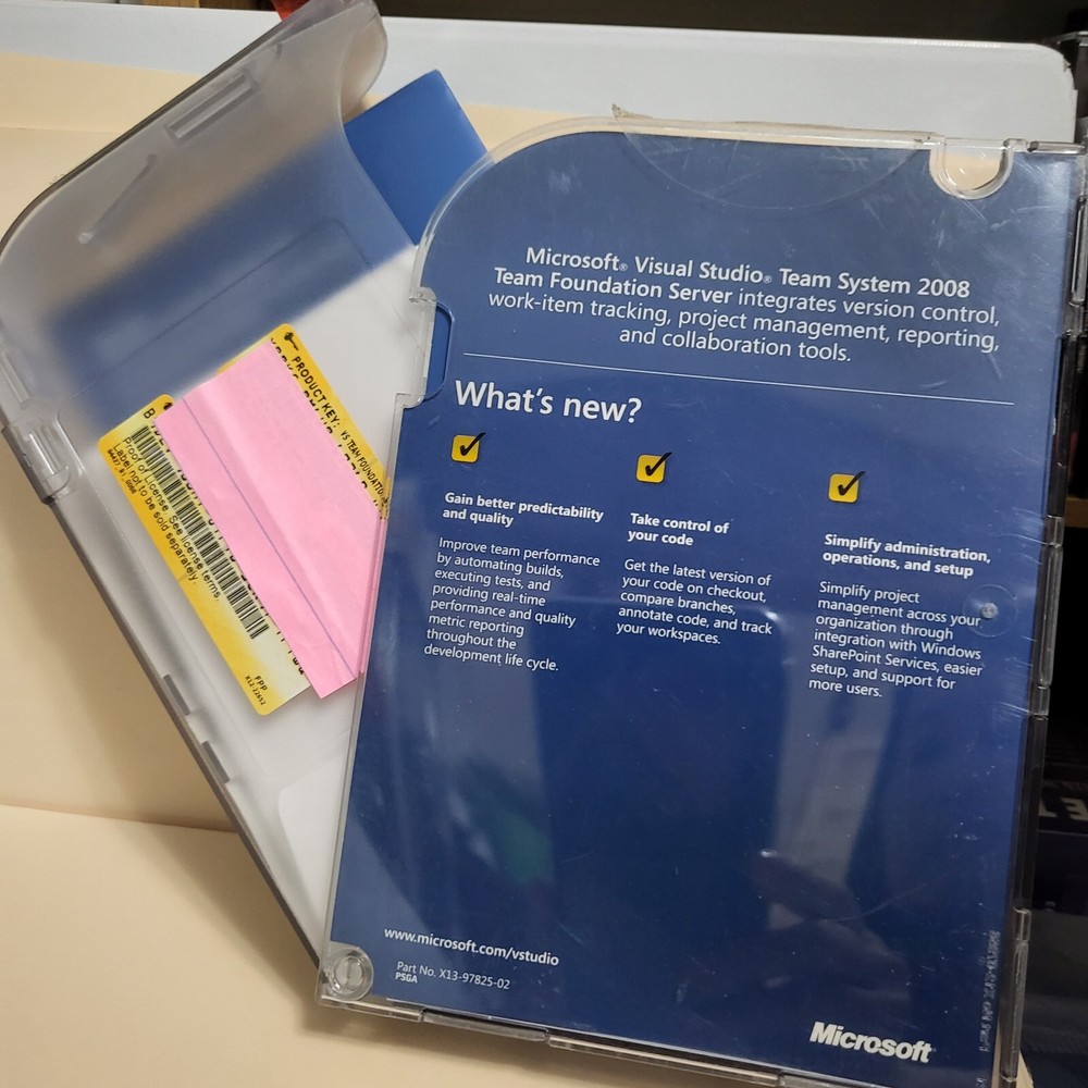 Microsoft Visual Studio Team System 2008 Team Foundation Server_Full Version