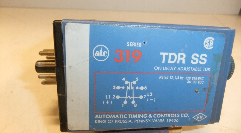 ATC Time Delay Relay 319B-101-R-1-X
