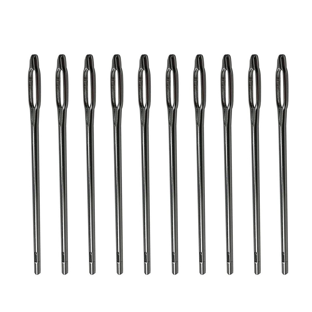 Split Eye Needle Car 10PCS Replacement Needles Auto Tire Plug Repair Hand Tool