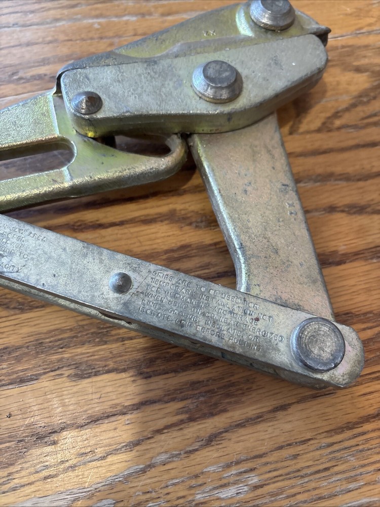 Klein Tools 1684-74 EHS Cable Pulling Jaw Grip, 8000lb Max, 0.55in
