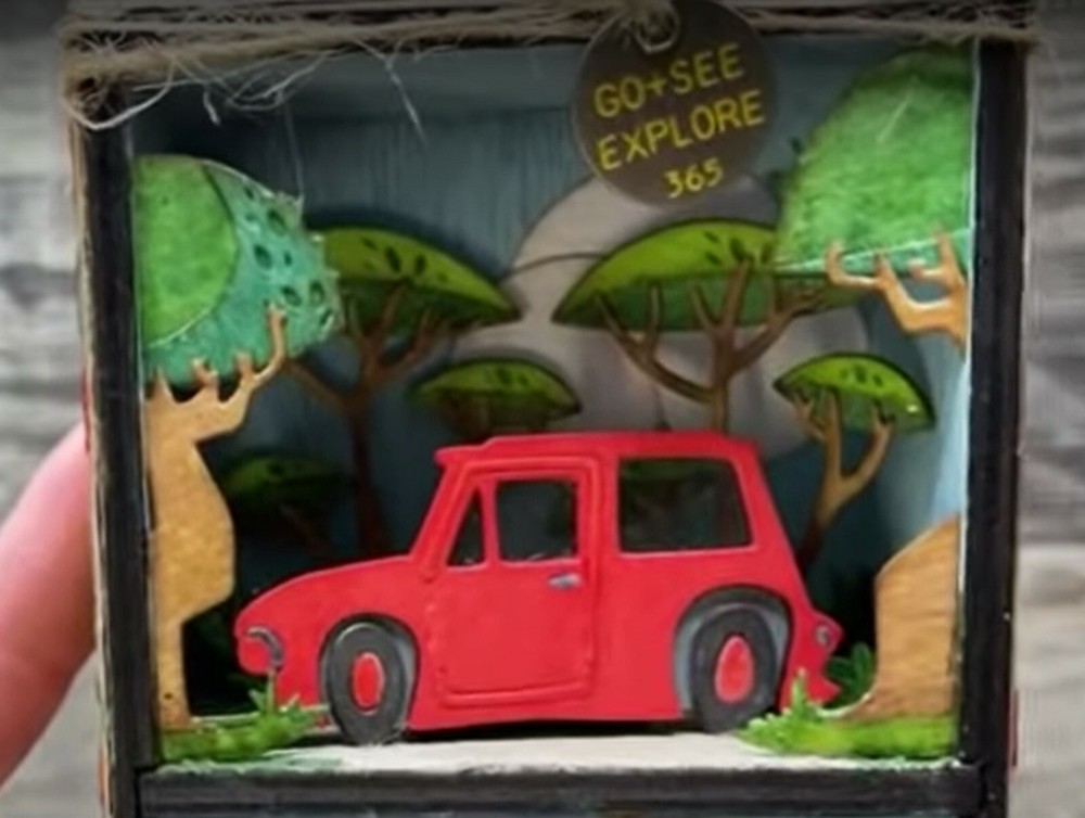 Sizzix Thinlits Funky Toadstools 5PC set #665216 Retail $19.99 by Tim Holtz