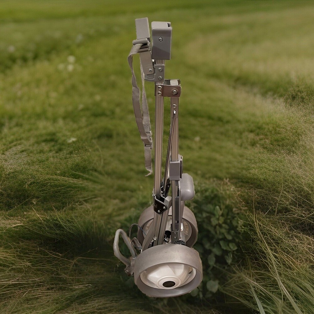 Collapsing Gold Eagle Push Cart - Adjustable Handle - Beautiful Condition