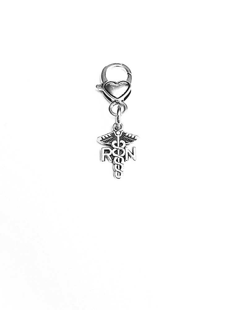 Registered Nurse Purse Bag Keychain Planner Charm