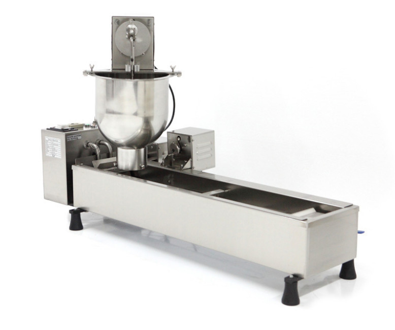 Automatic Stainless Steel Mini Donut Maker Donut Making Machine & 3 Moulds CE