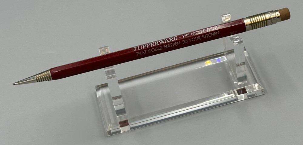 TUPPERWARE Vintage Advertising PARKER Mechanical Pencil