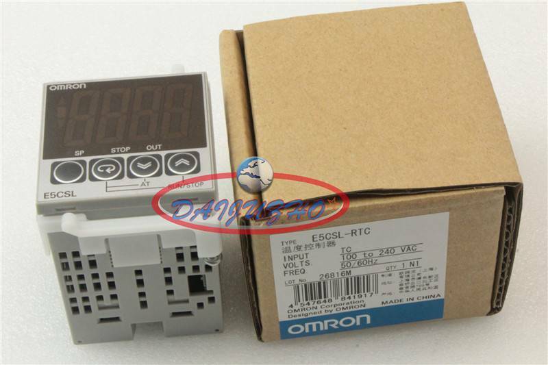 NEW Omron Temperature Controller E5CSL-RTC E5CSLRTC 100-240V