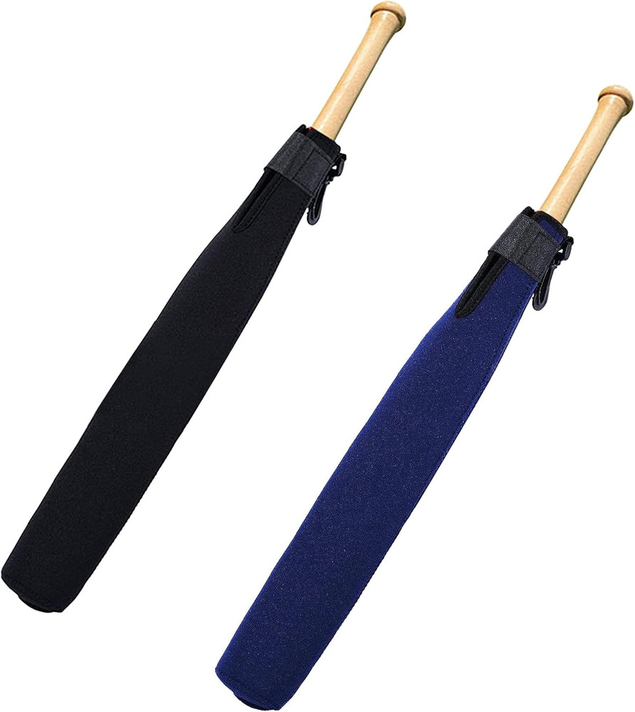 Baseball Bat Sleeve, 2 Pcs Bat Warmer Softball Bat Sleeve Protector Softball ...