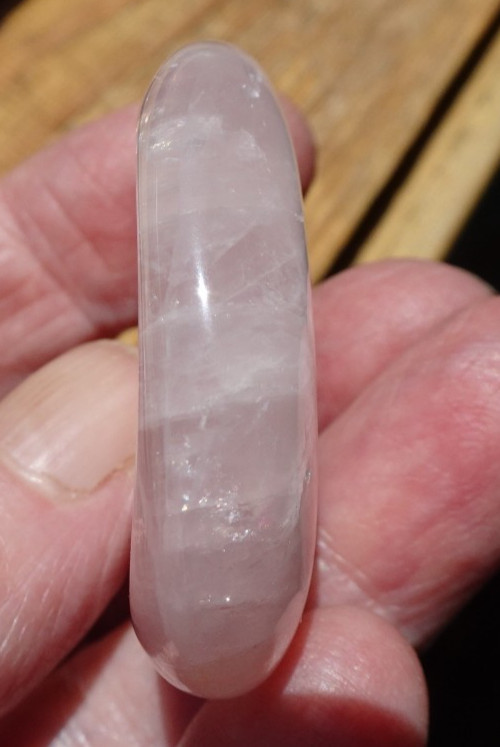 Rose Quartz Worry Stone sc688e