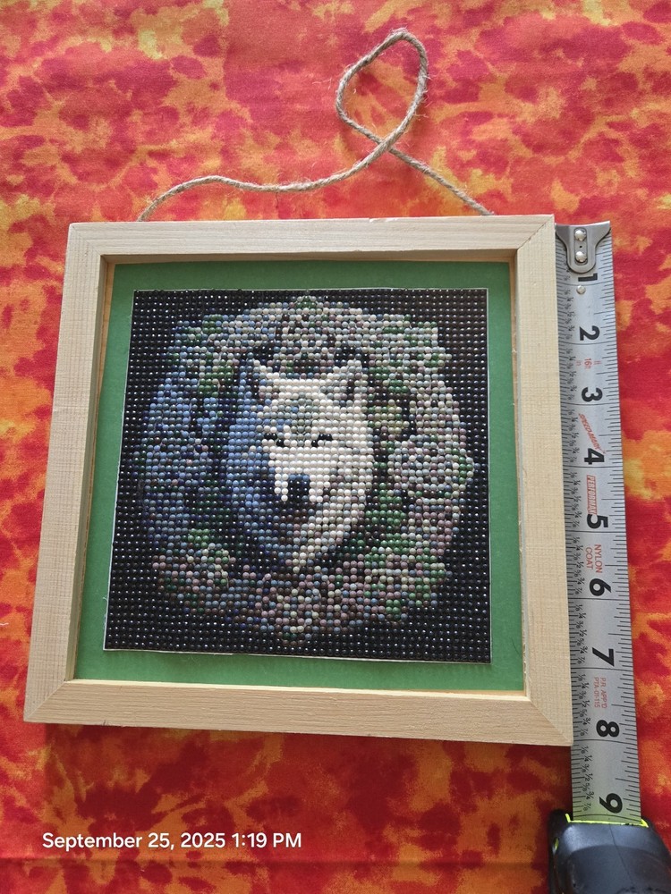 Handmade Celtic Wolf Hanging