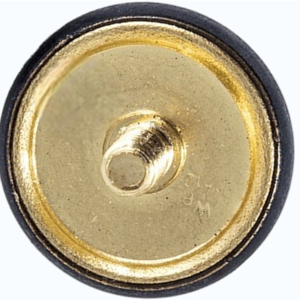 Black Cap Button Set w/ Screwposts for USMC Service Cap Frame