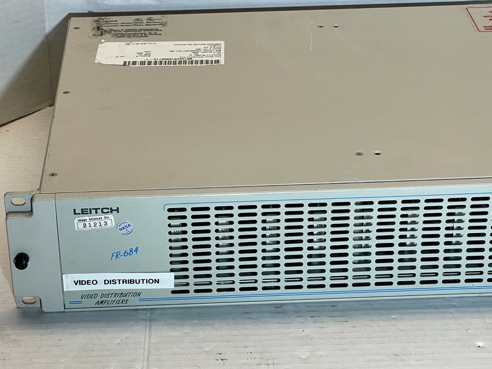 Leitch FR-684 Video Distribution Amplifier
