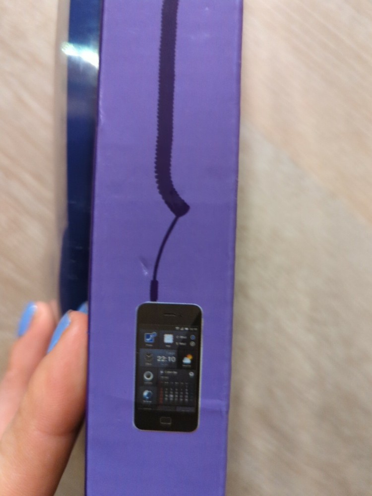 Echo Logico Retro Purple Wired Phone Extension Handset for Iphone Android Cell