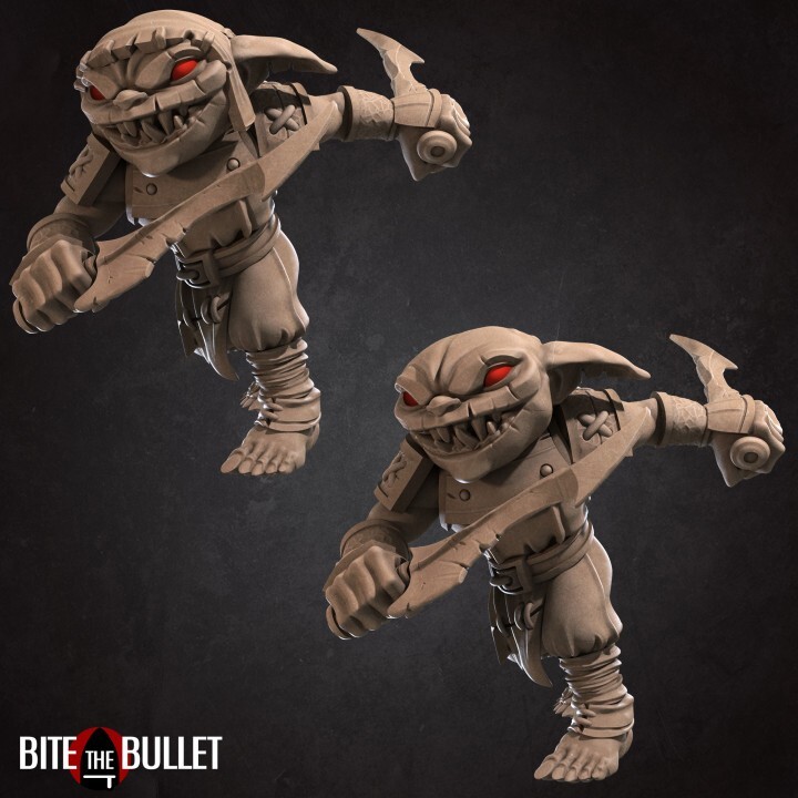 Bite the Bullet Fantasy Miniature Bundle Goblins Galore