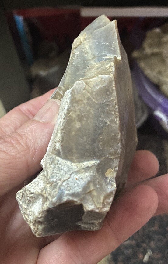 14.22oz Georgetown Flint Rock Quality Knapping Fire Making (Artifact?)