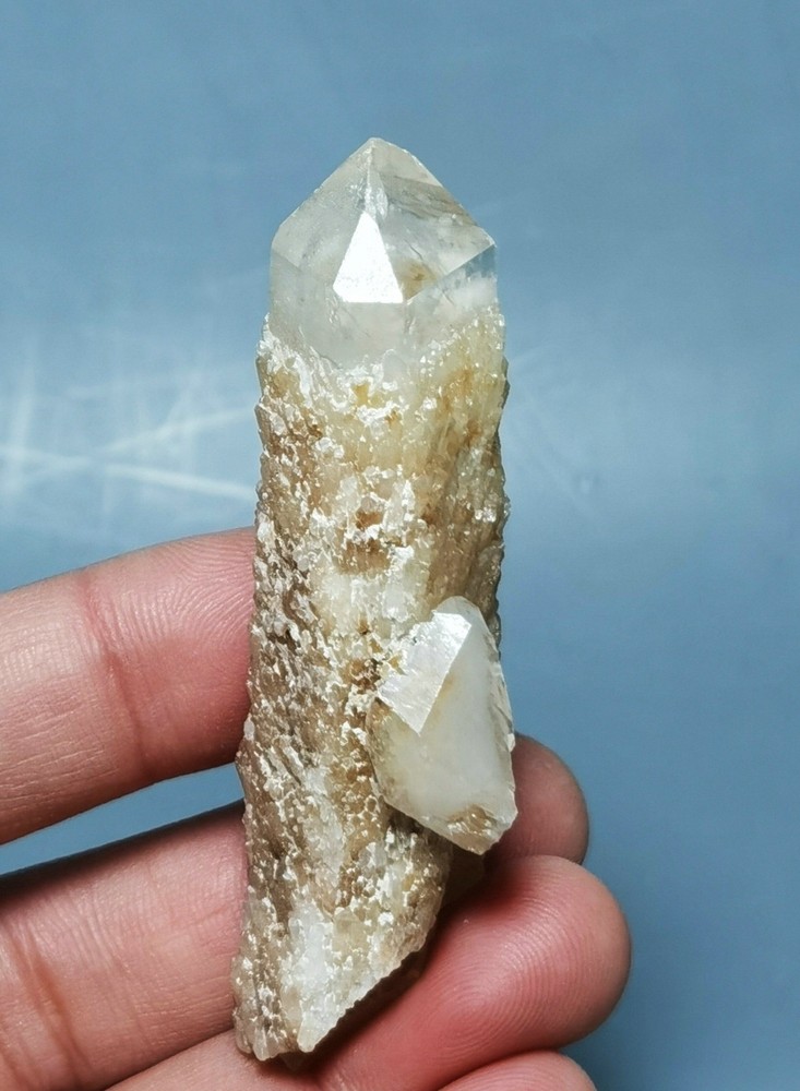 Rare Himalayan Quartz Crystal Cluster Specimen
