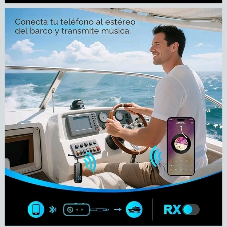 Premium Pro Bluetooth 5.4 Transmitter Receiver,Airplane Audio Adapter,Wireless T