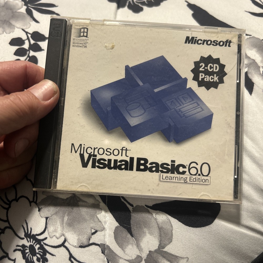 MICROSOFT VISUAL BASIC 6.0 LEARNING EDITION - w/CD KEY