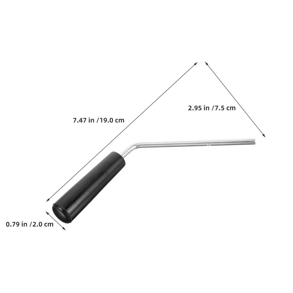 2 Pcs Popcorn Machine Handle Cooker Replacement Universal for Maker