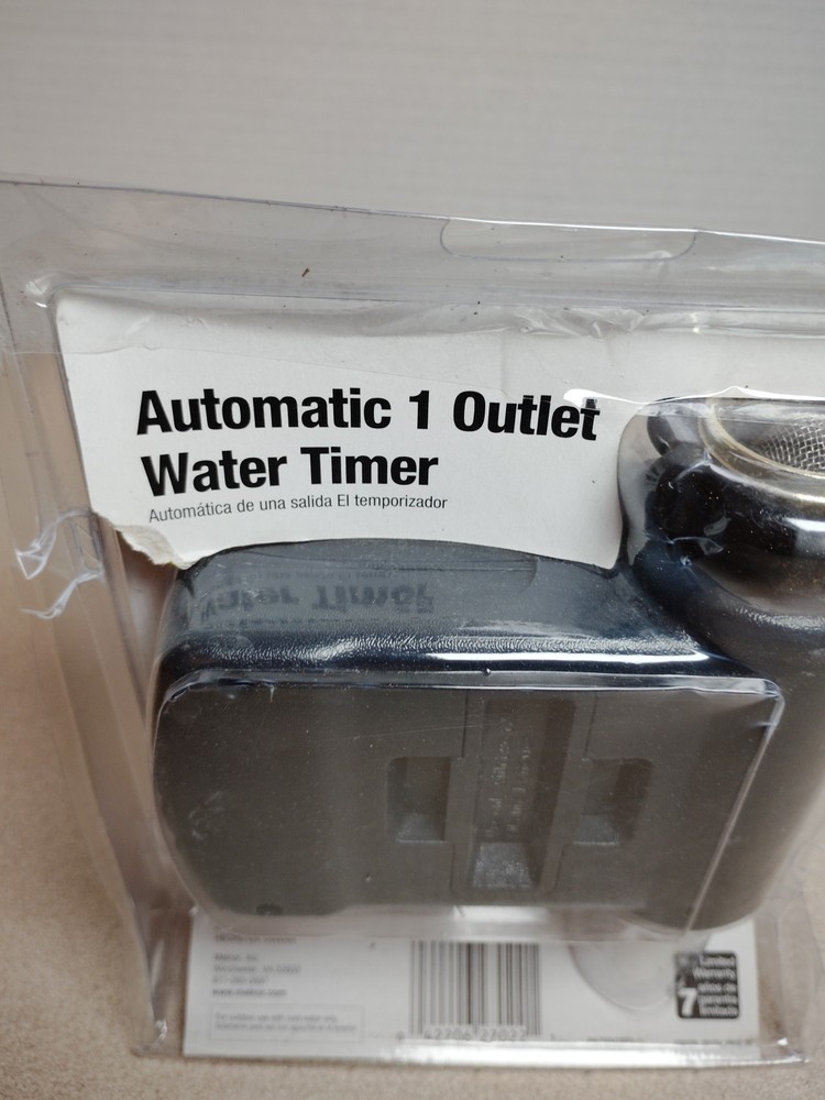Melnor AquaTimer Automatic 1 Outlet Water Timer 558-026 LCD Screen