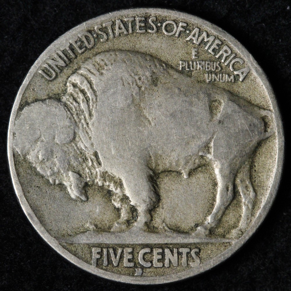 1916-D Buffalo Nickel FINE E168 DTCA