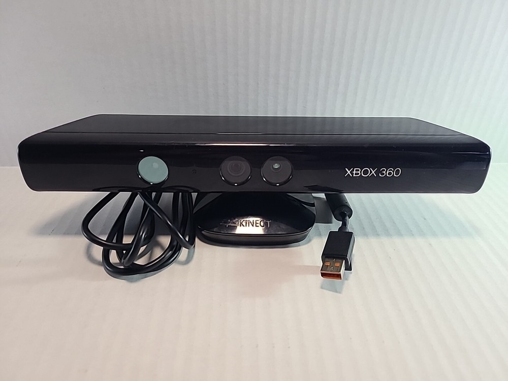 Microsoft 1414 Xbox 360 Kinect Sensor Bar Only - Black - Tested Working