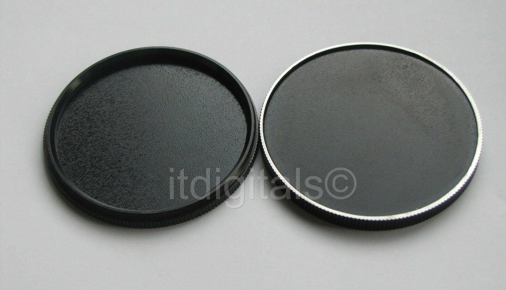 48mm Metal Screw-in Stack Cap Protect Store Filter Case Solid Aluminum 48 mm