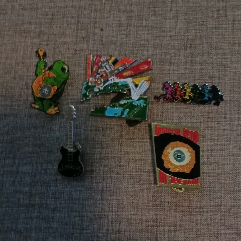 Grateful Dead Pin Lot (5)