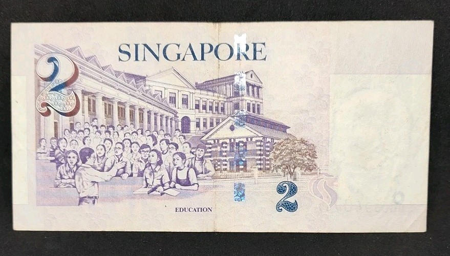 2000 Singapore Two Dollars 0GB394073