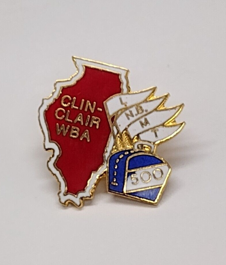 Clin-Clair WBA 500 Bowling Game Lapel Pin