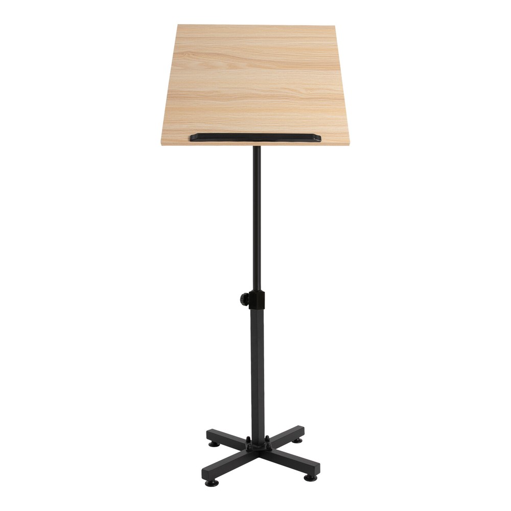 Lectern Podium Presentation Stand Height Adjustable Laptop Table 360° Up / down