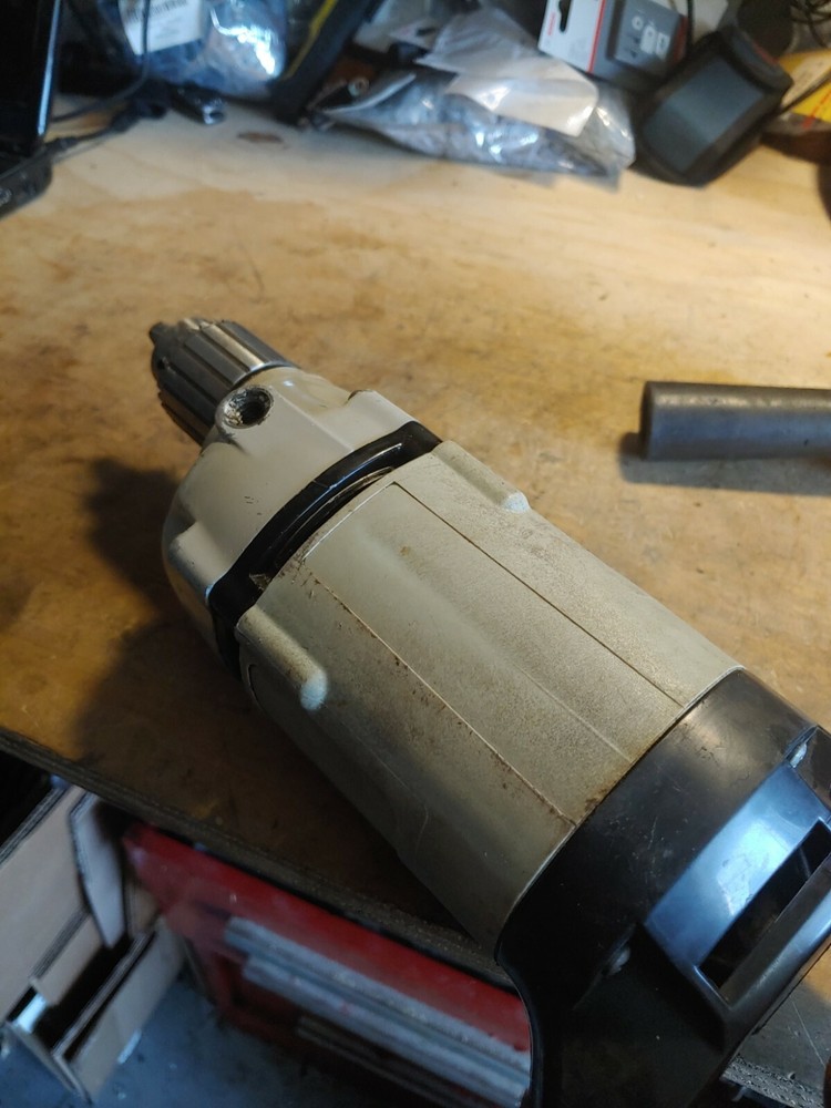 PORTER CABLE 636 HEAVY DUTY 3/8" REVERSIBLE "D HANDLE" ELECTRIC DRILL