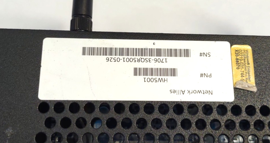 Network Allies HW5001 Embedded PC Network Security Appliance