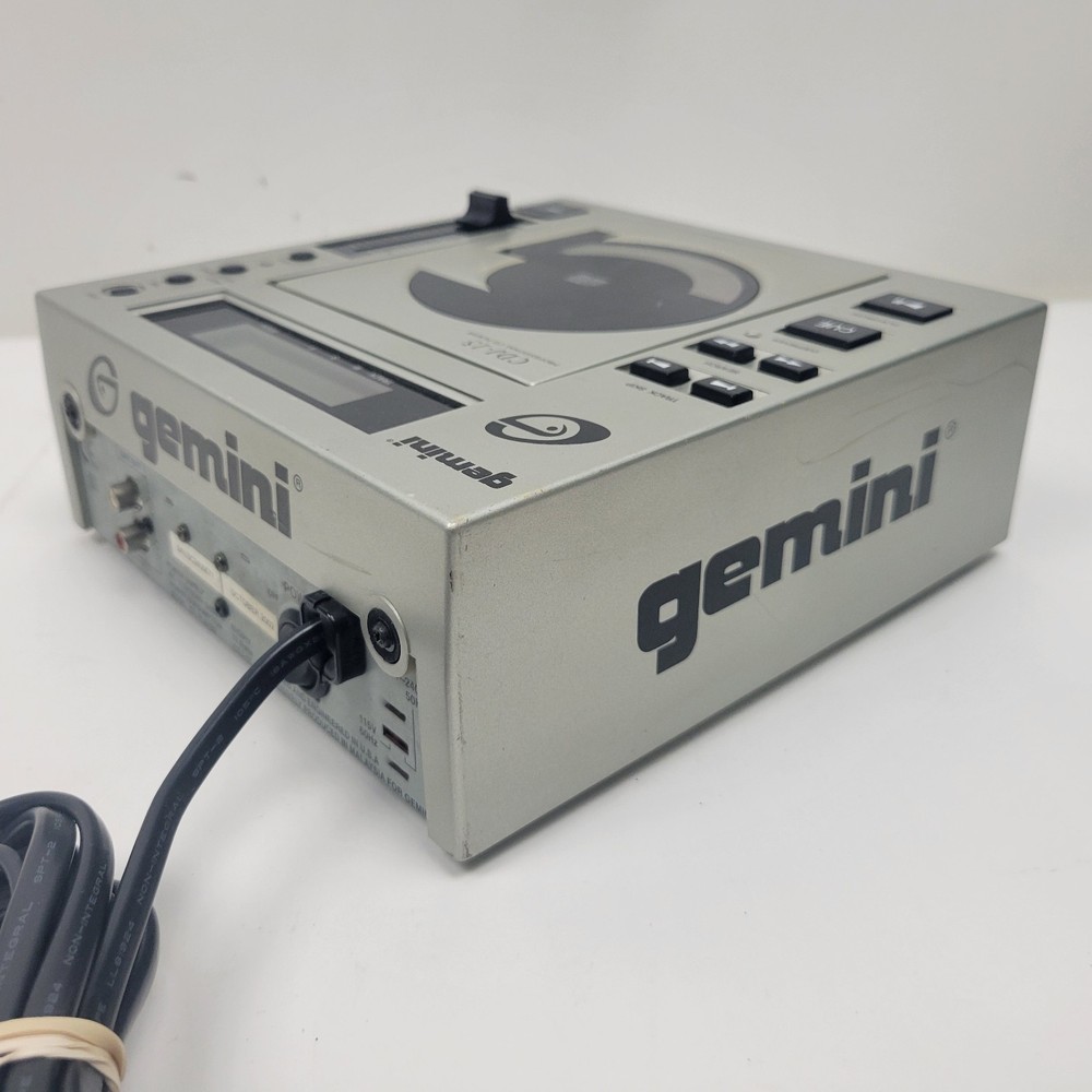 Gemini CDJ-15 Professional CD Player DJ Equipment - Tested & Working