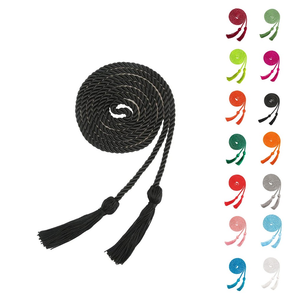 Graduation Academic Honor Cord Solid and Multicolored Many Colors Available