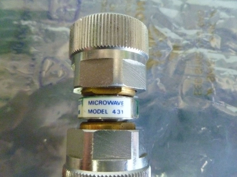 MIDWEST MICROWAVE MODEL 431 10DB COAXIAL ATTENUATOR