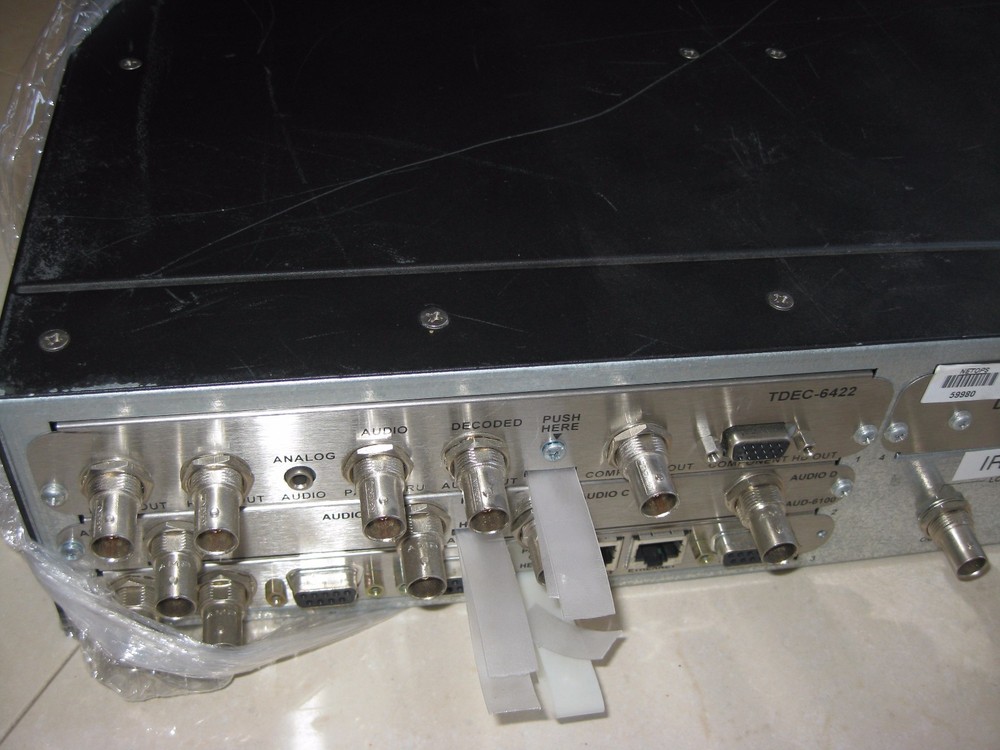 Tiernan HD4000 Profesional Standard def Decoder TDEC 6422,TDEM-6200 Fully Loaded