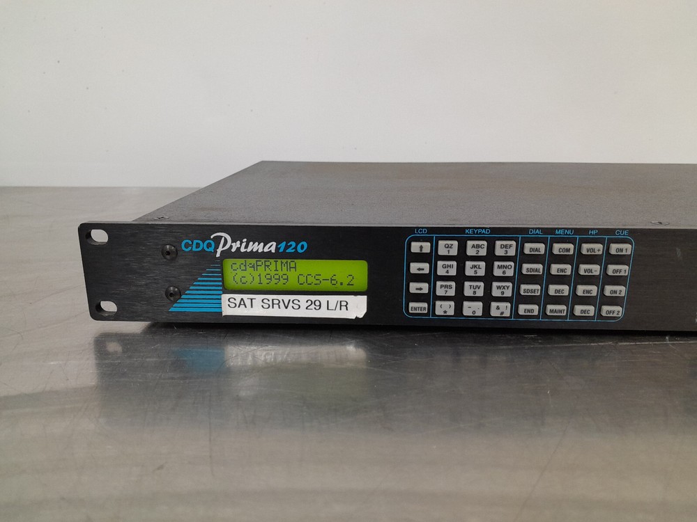CCS CDQPrima120 Musicam 20kHz Stereo Bi-Directional CODEC