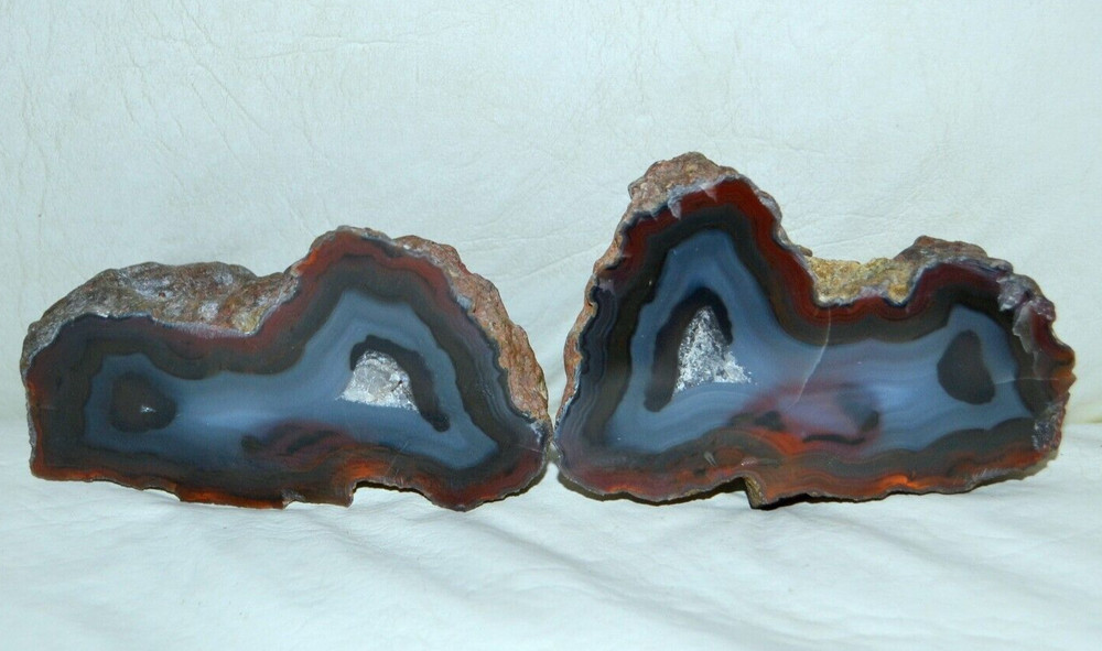 Pair Condor Agate from Argentina * rare * collector piece