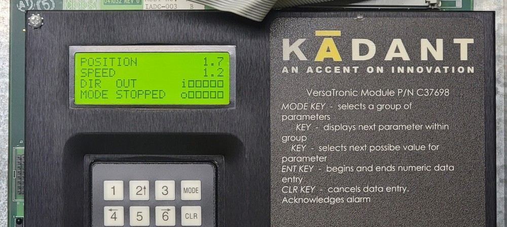 Kādant Versatronic Module P/N C37698 Power Tested