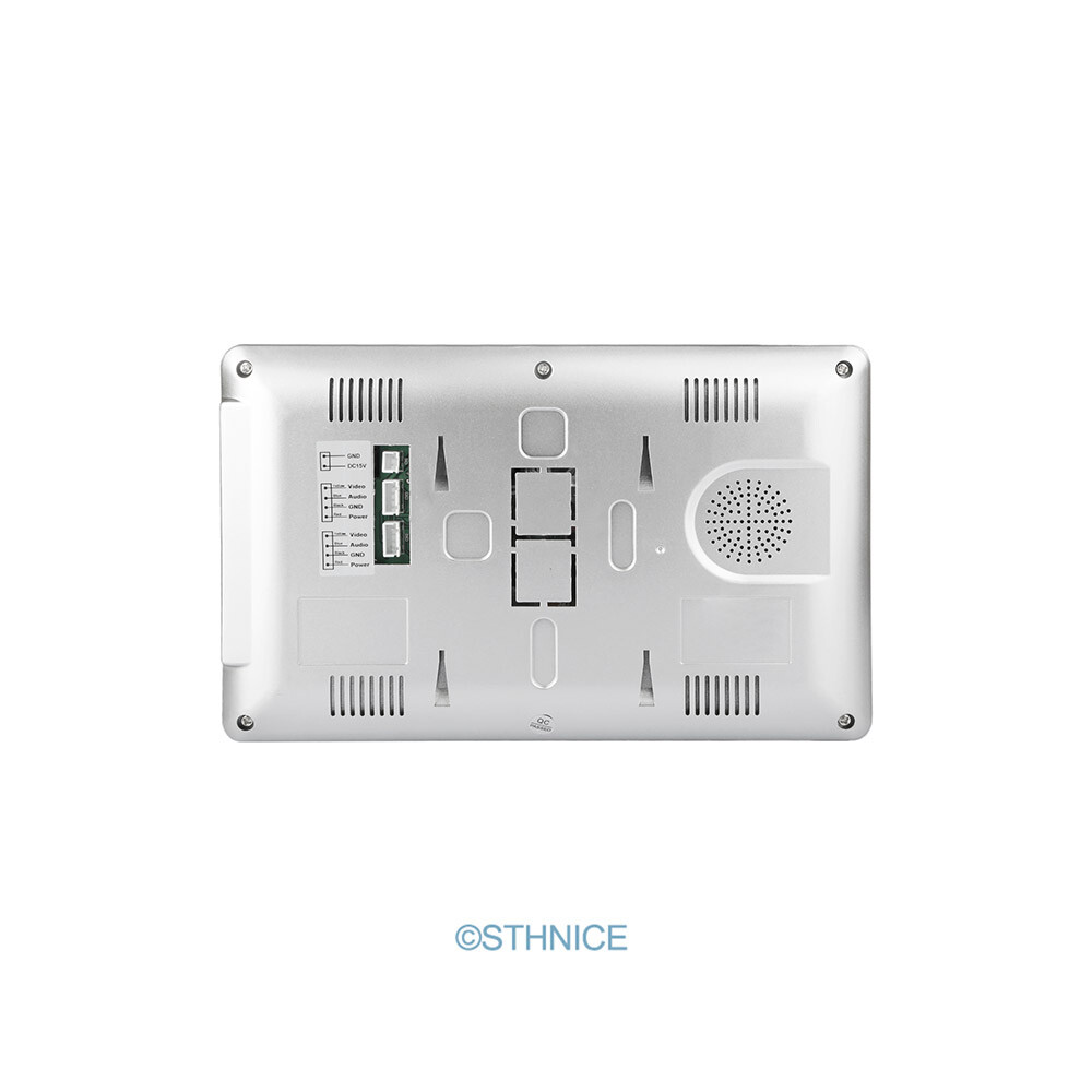 Video Door Phone Kit 1V1 + Strike Lock + Remote + Exit Button + Keyfobs + PSU