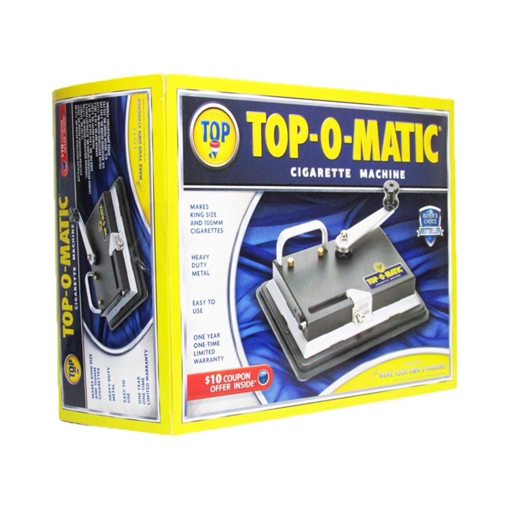 New Top-O-Matic Cigarette Rolling Machine