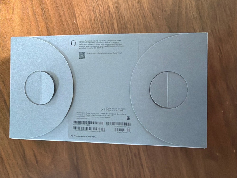 Apple Watch Ultra 2 Box 49MM Original Packaging (EMPTY BOX ONLY)