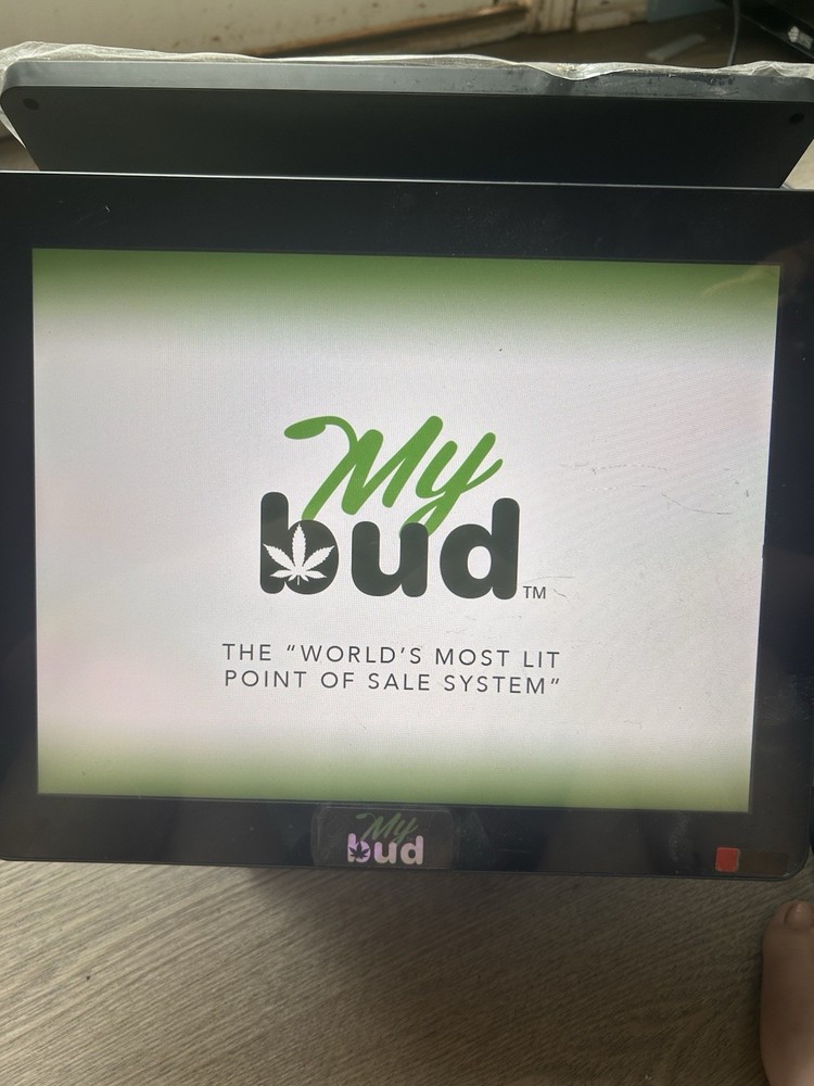 MyBud POS System Touchscreen Terminal Receipt Printer Barcode Scanner